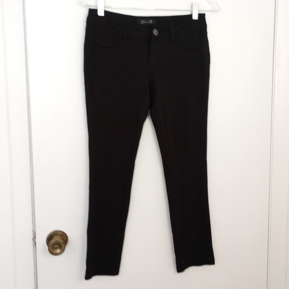 Seven7 Black Skinny Stretch Pants